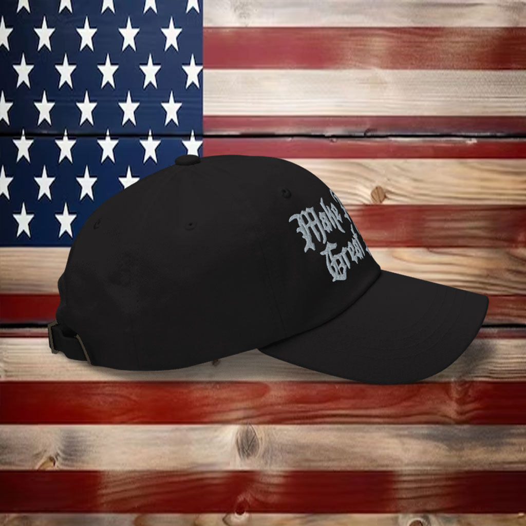 Elon Musk-Trump Dark Gothic Maga Hat