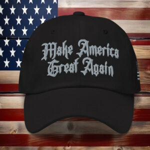 Elon Musk-Trump Dark Gothic Maga Hat