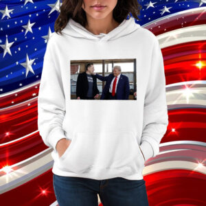 Elon Musk and Trump Rally T-Shirt , Dark MAGA Shirt