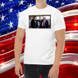 Elon Musk and Trump Rally T-Shirt , Dark MAGA Shirt