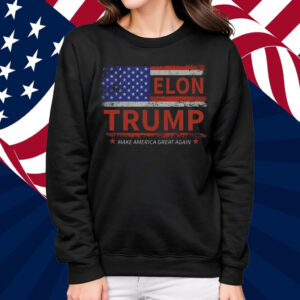 Elon Trump Make America Great Again Rally Shirt
