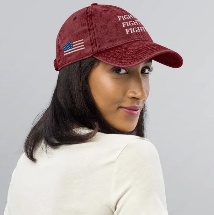 Fight Fight Fight , MAGA Trump Hat