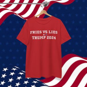 French Fries Trump Vance 2024 comfort colors T-Shirt