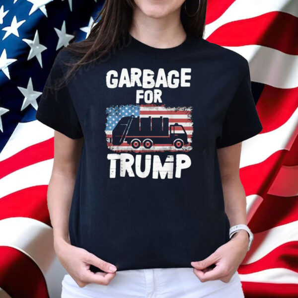 Funny Garbage For Trump 2024 T-Shirt