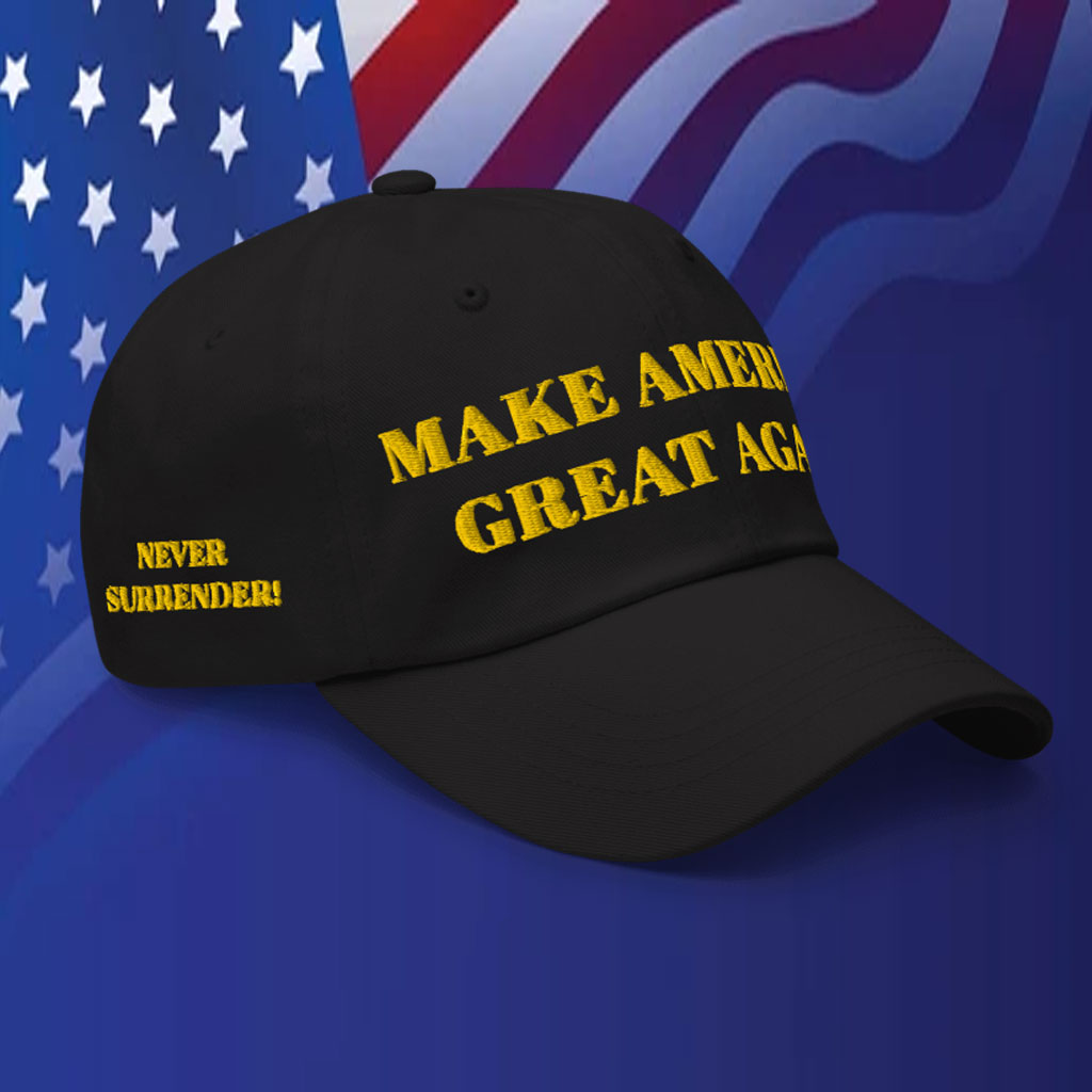 GOLD DARK MAGA HAT