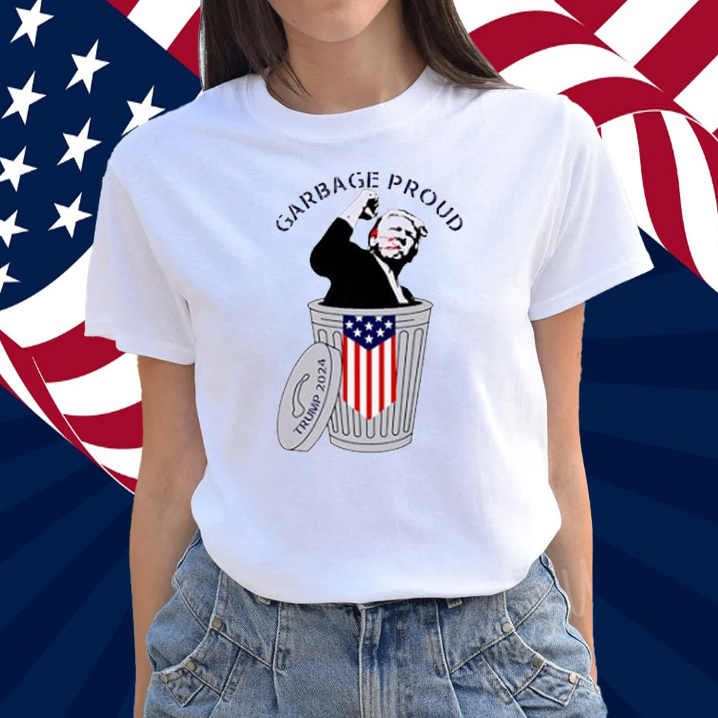 Garbage Proud For Vote Trump 2024 Make Garbage Great Again Premium T-Shirt