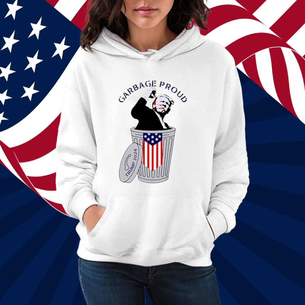 Garbage Proud For Vote Trump 2024 Make Garbage Great Again Premium T-Shirt