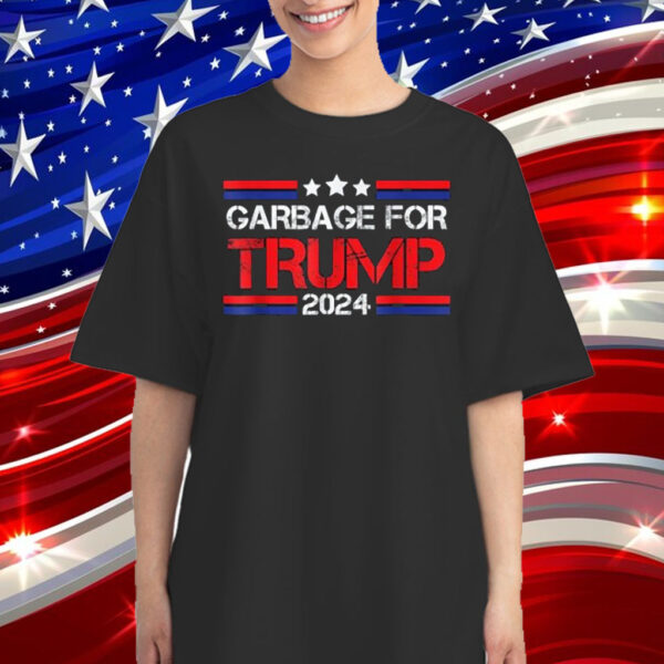 Garbage for Trump 2024 Tee Shirts