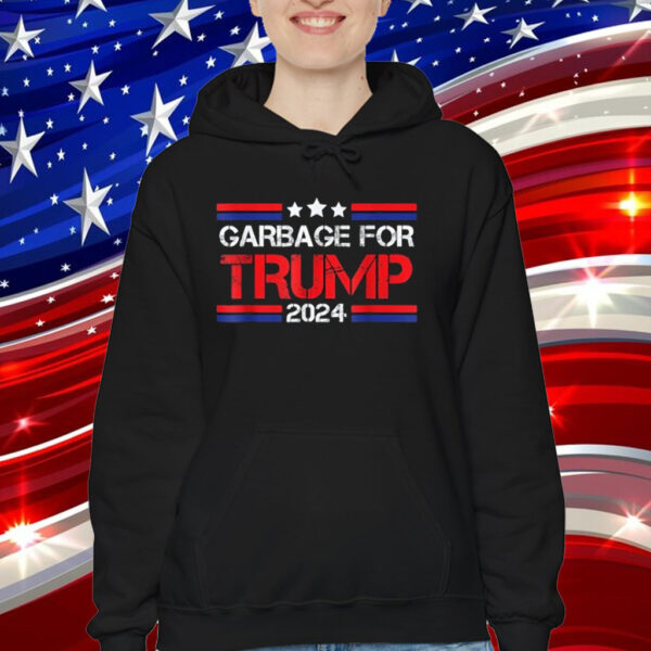 Garbage for Trump 2024 Tee Shirts
