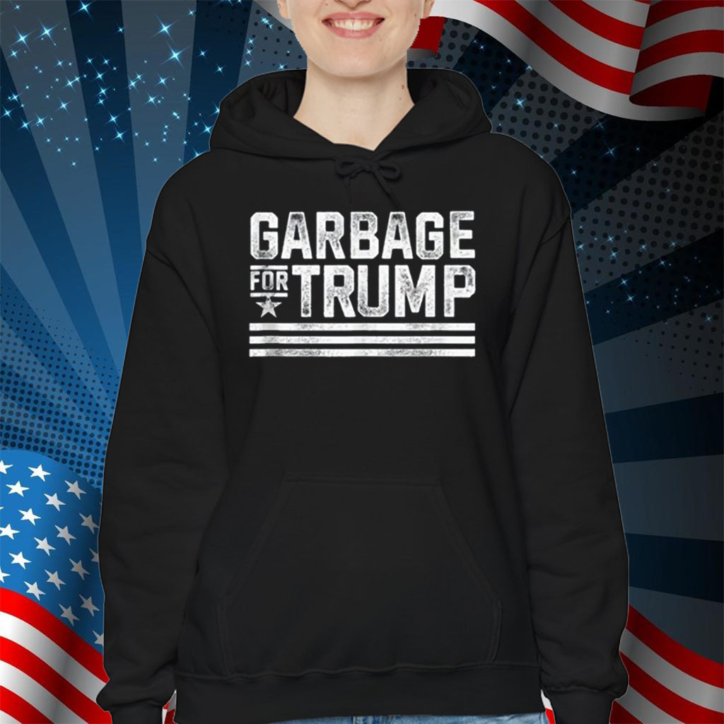 Garbage for Trump 2024 Trash Trump Vintage Garbage for Trump Shirt