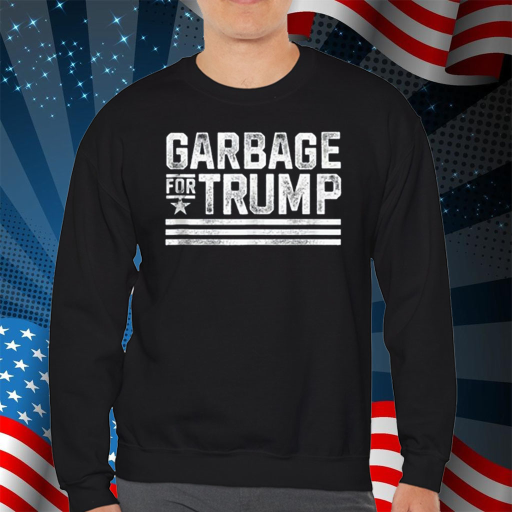 Garbage for Trump 2024 Trash Trump Vintage Garbage for Trump Shirt