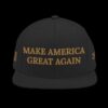 Gold MAGA Hat