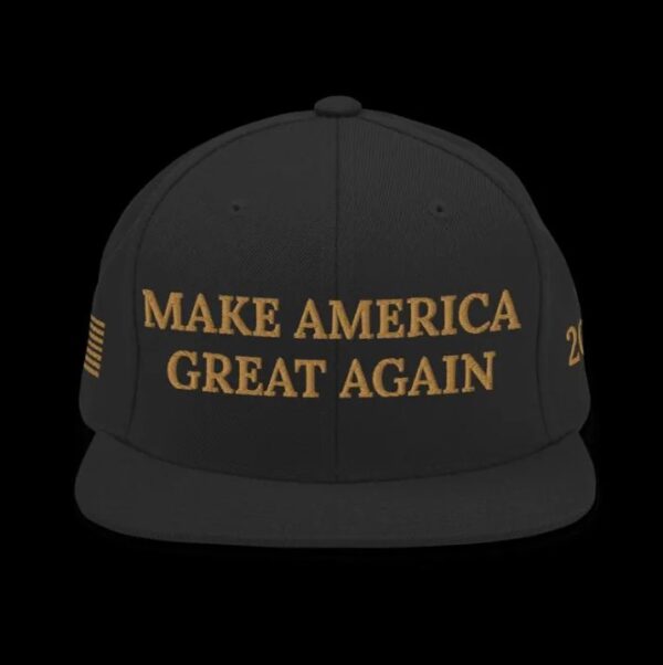 Gold MAGA Hat