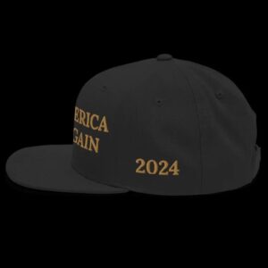Gold MAGA Hat