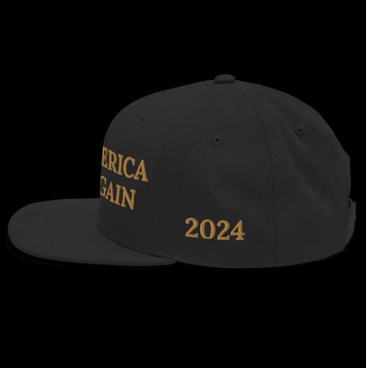Gold MAGA Hat