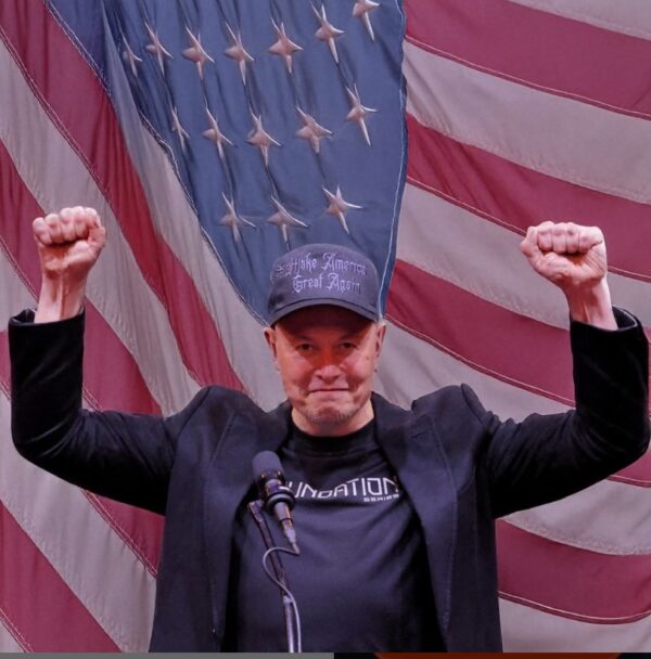 Dark Gothic MAGA 2024 Hat
