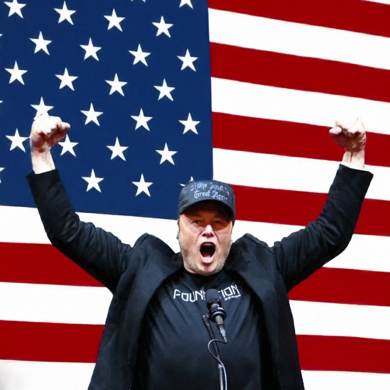 Gothic Dark MAGA Hat