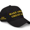 Hot Trump Black Gold MAGA Hat
