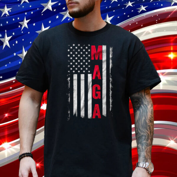 MAGA Flag Donald Trump 2024 Election Shirt