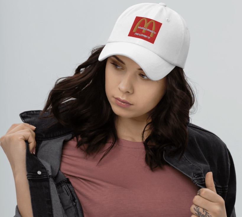 Magadonalds I'm Lovin' It Hat