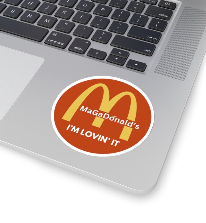 Magadonalds I’m Lovin’ It Stickers