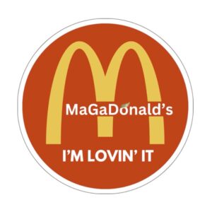 Magadonalds I’m Lovin’ It Stickers