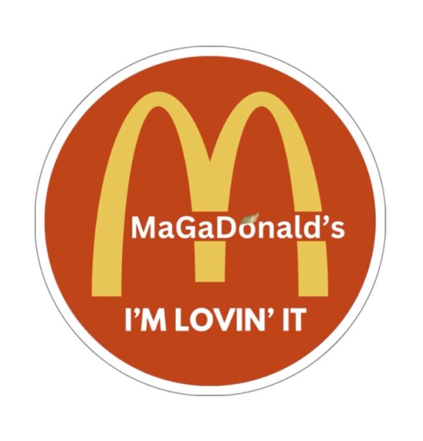 Magadonalds I’m Lovin’ It Stickers