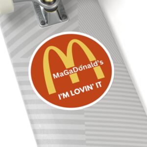Magadonalds I’m Lovin’ It Stickers