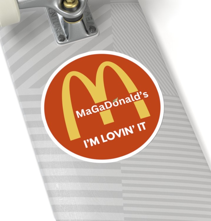 Magadonalds I’m Lovin’ It Stickers