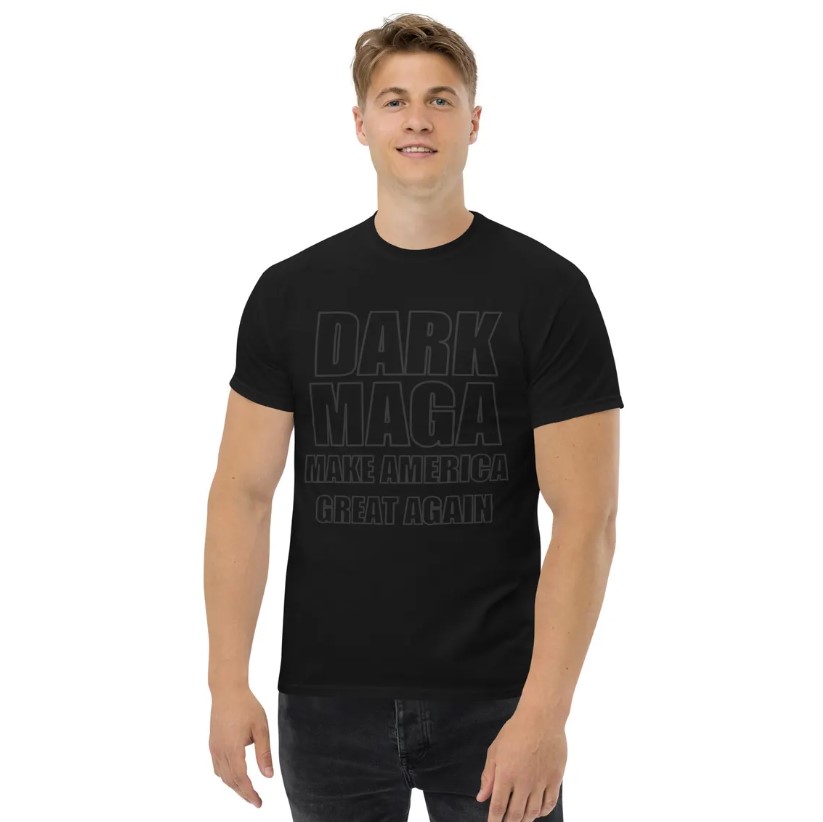 Make America Great Again Dark MAGA Shirt