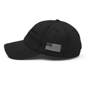 Make America Great Again Hat Trump Elon Musk Dark MAGA Never Surrender Hat