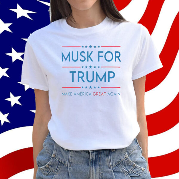 Make America Great Again Shirt, Elon Musk Donald Trump Shirt
