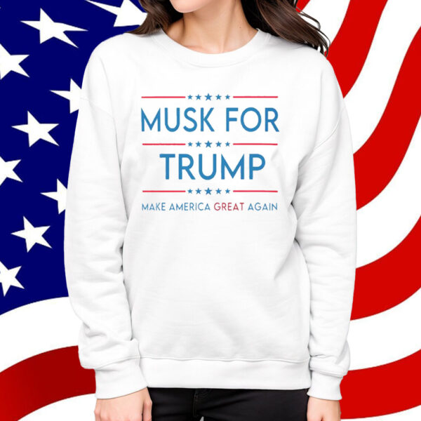 Make America Great Again Shirt, Elon Musk Donald Trump Shirt