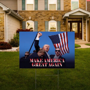 Make America Great Again Yard Sign, Donald Trump Sign, Election 2024