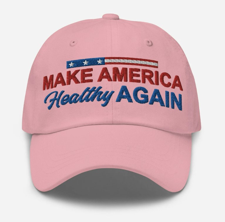 Make America Healthy Again Hat, Trump Vance Kennedy 2024