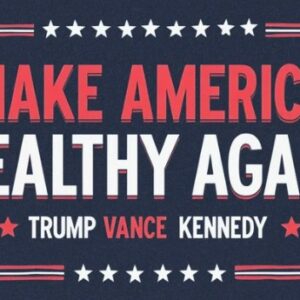 Make America Healthy Again Magnetic MAHA Car Magnet