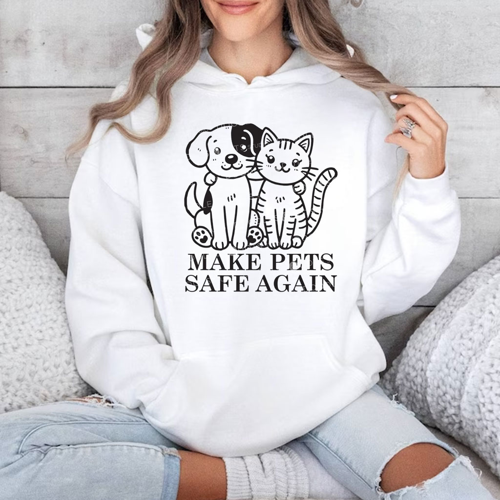 Make Pets Safe Again Shirt, Funny Harris Trump Debate Shirt