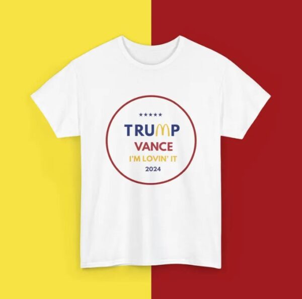 McDonald's President Donald Trump 2024 Shirt