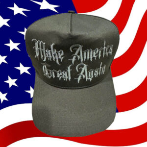 Black Gothic Maga Hat