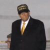 Official President Trump debuts the BLACK & GOLD MAGA HAT