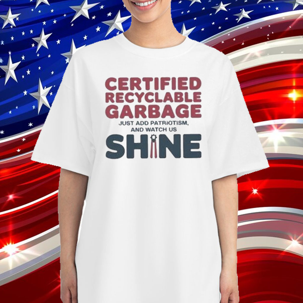 Official Recyclable Garbage Support For Trump Shirt