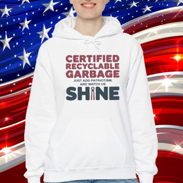 Official Recyclable Garbage Support For Trump Shirt
