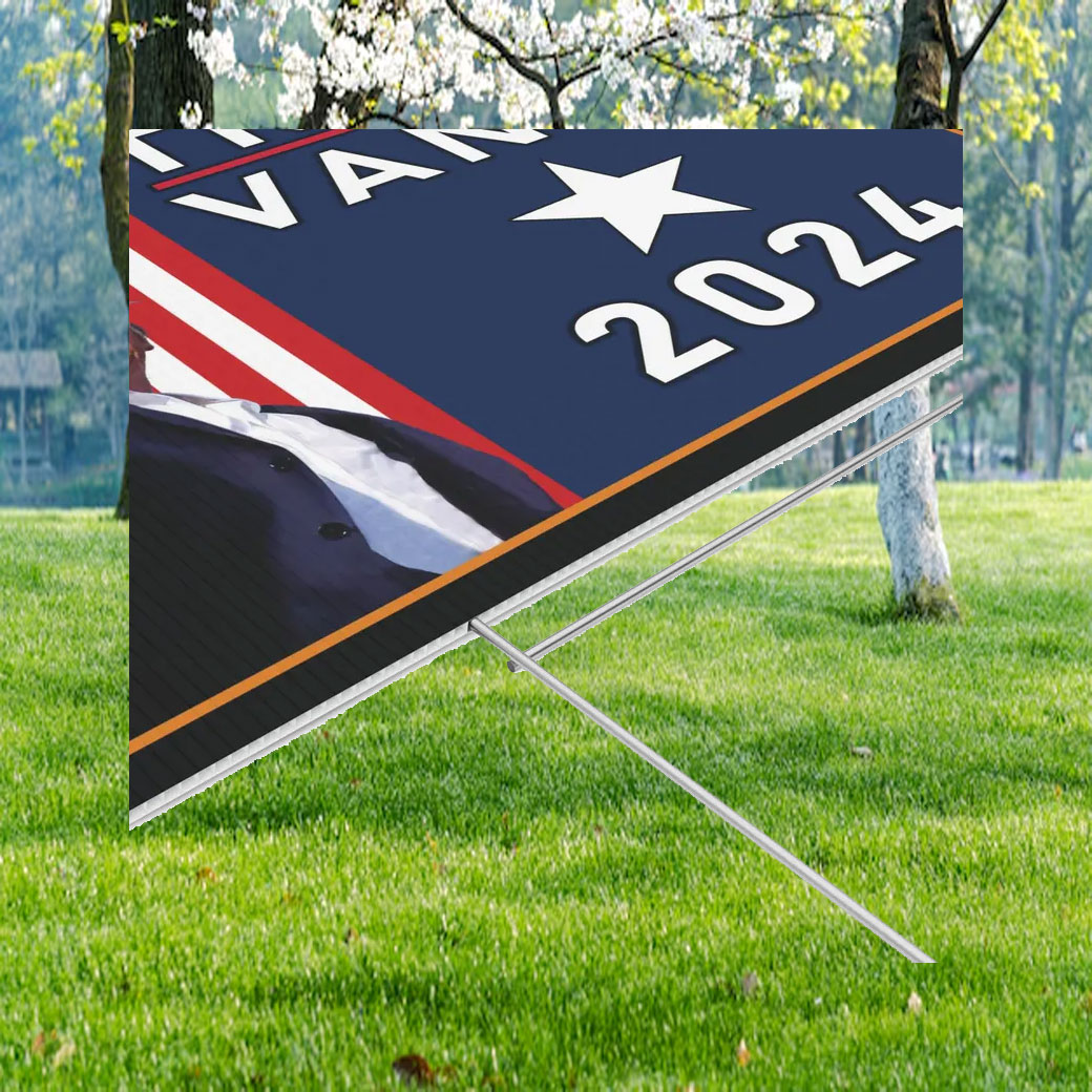 Official Trump Vance 2024 Yard Sign