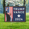 Official Trump Vance 2024 Yard Sign