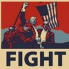 Fight Donald Trump Sticker