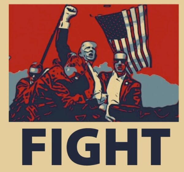 Fight Donald Trump Sticker