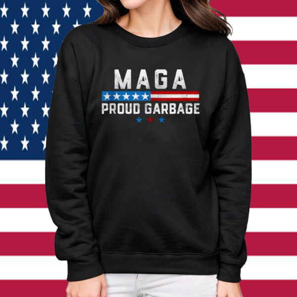 Proud MAGA Garbage Trump Supporter Shirt
