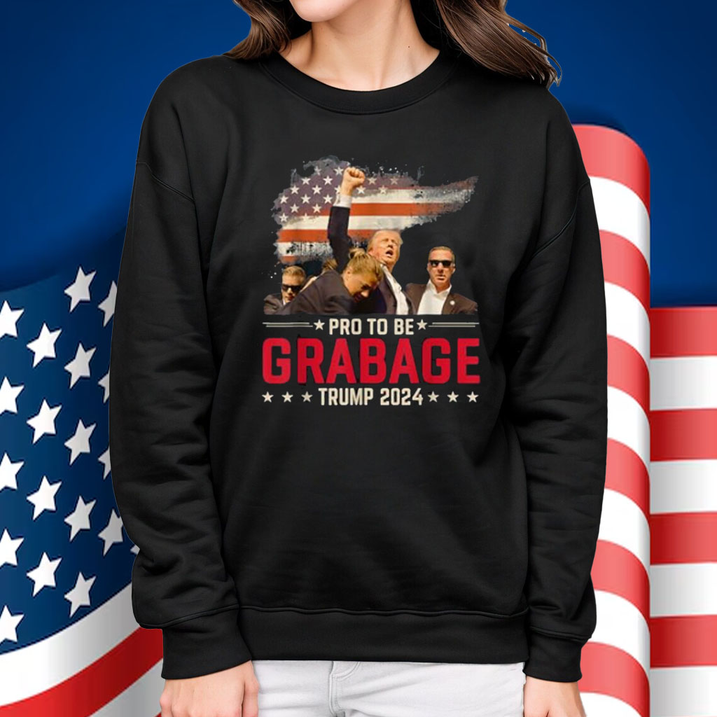 Proud To Be Garbage Vote Trump President T-Shirt