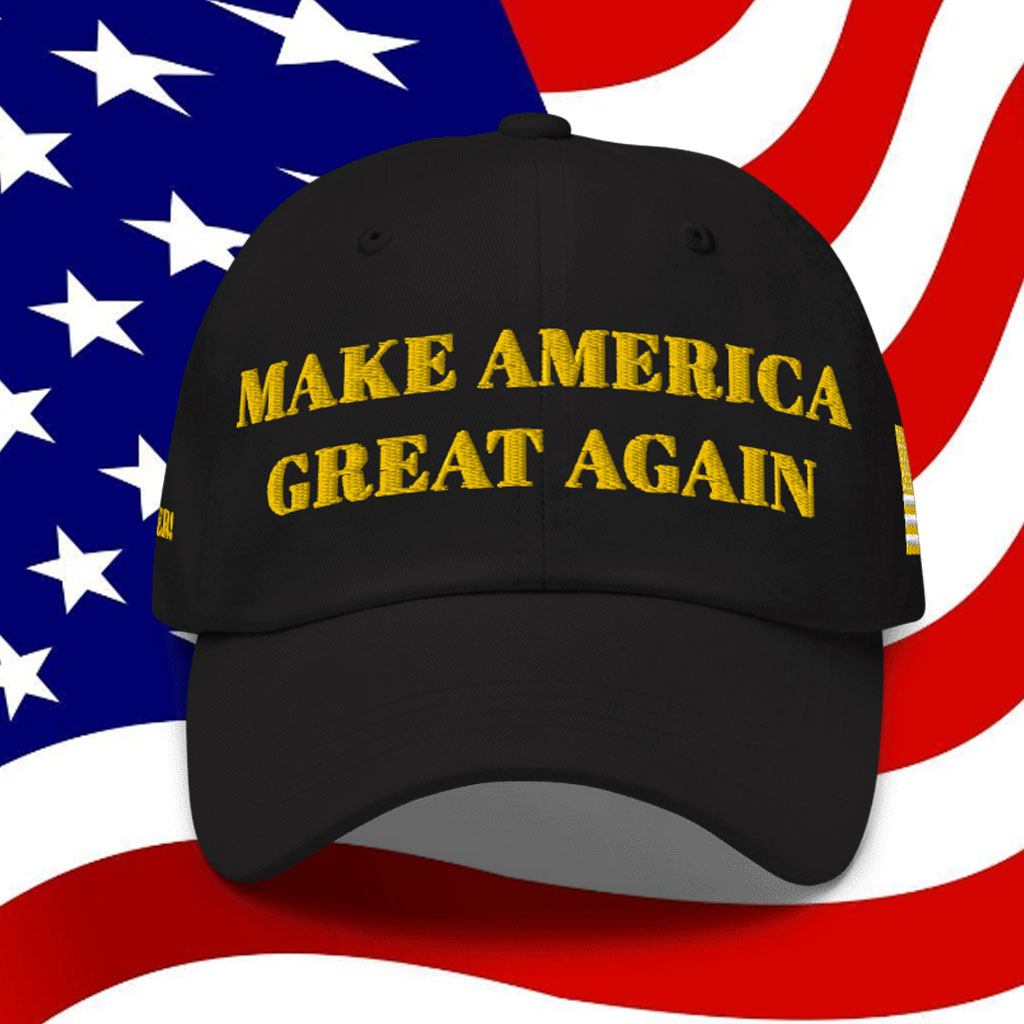 TRUMP DARK MAGA – GOLD MAGA HAT