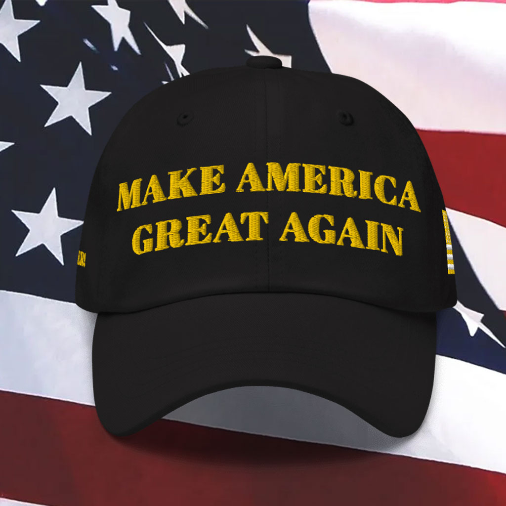TRUMP GOLD DARK MAGA HAT
